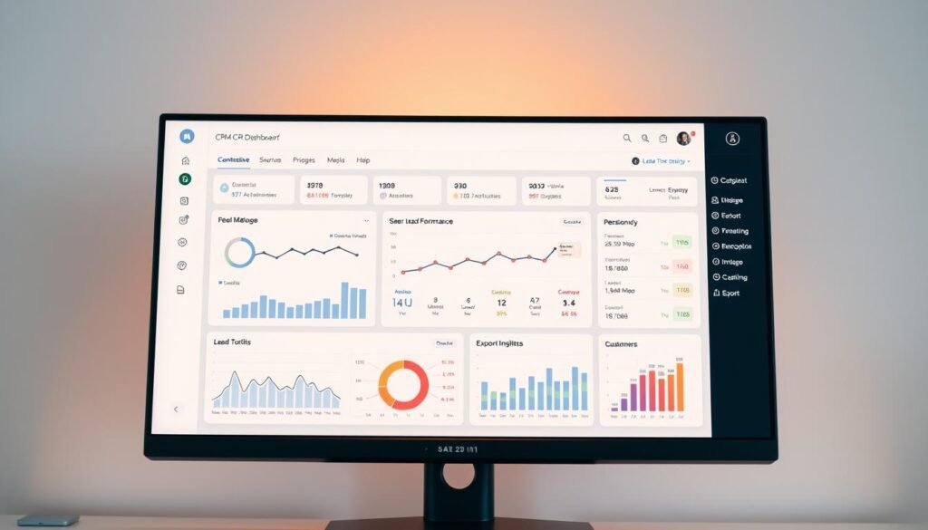 CRM dashboard customization