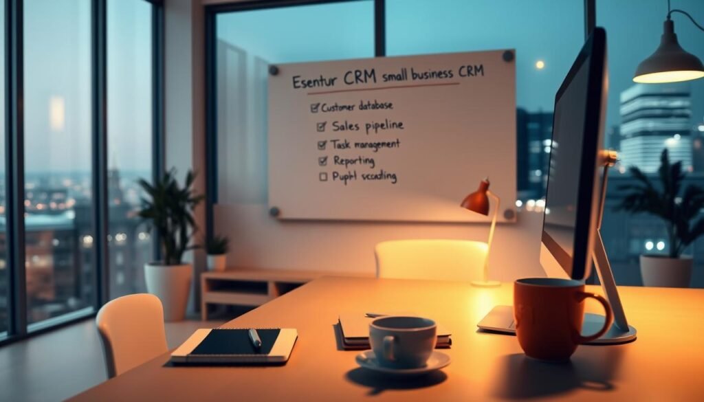 CRM features for small business