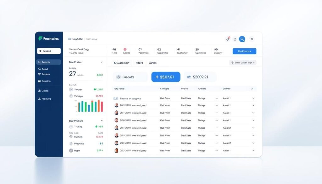 Freshsales CRM interface